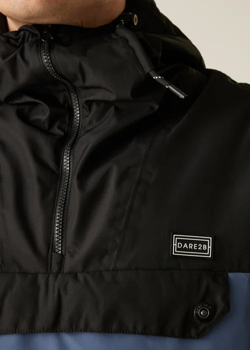 Dare2B Indigo Blue Freeride Overhead Waterproof Insulated Jacket - XS Image 4