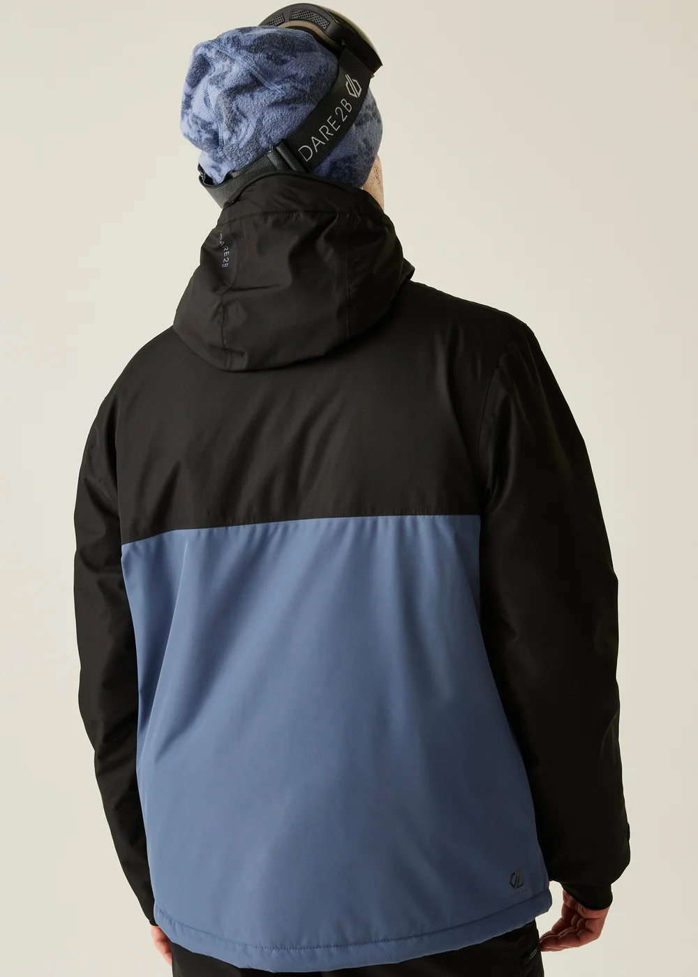 Dare2B Indigo Blue Freeride Overhead Waterproof Insulated Jacket - XS Image 2