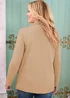 Cotton Traders Light Camel Double Breasted Blazer - 20 Image 3