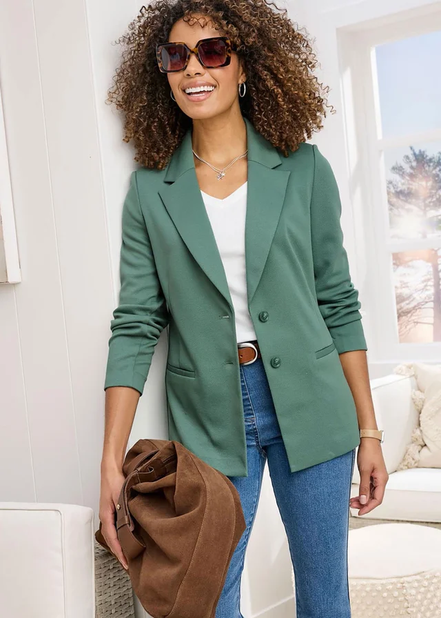 Cotton Traders Everglade Jersey Blazer