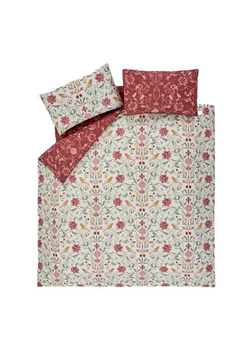 Cotton Traders Multi Acanthus Duvet Set - Single Image 3