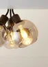 ValueLights Bellamy Black Bubble Cluster Ceiling Light - One Size Image 4