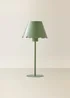 ValueLights Hattie Green Scallop Rechargeable Table Lamp - One Size Image 3