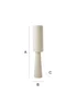 ValueLights Ash Cream Boucle Midi Floor Lamp - One Size Image 6