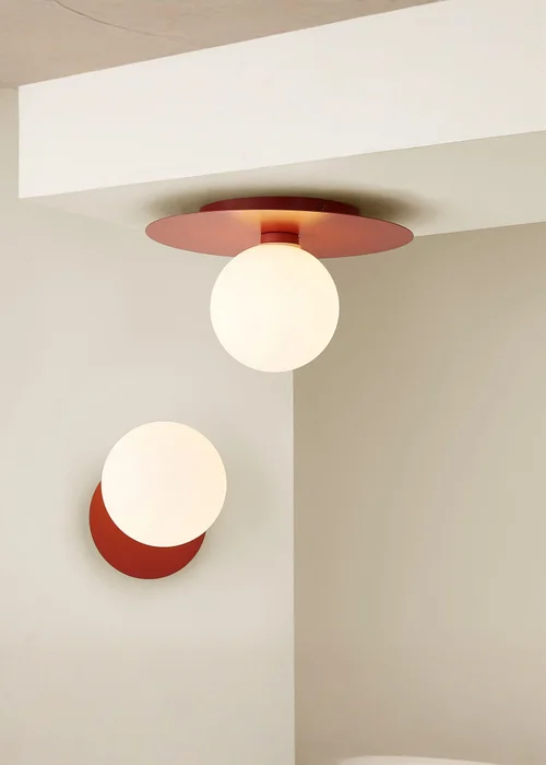 ValueLights Darla Rust Bathroom Wall Light with Bulb - One Size Image 3