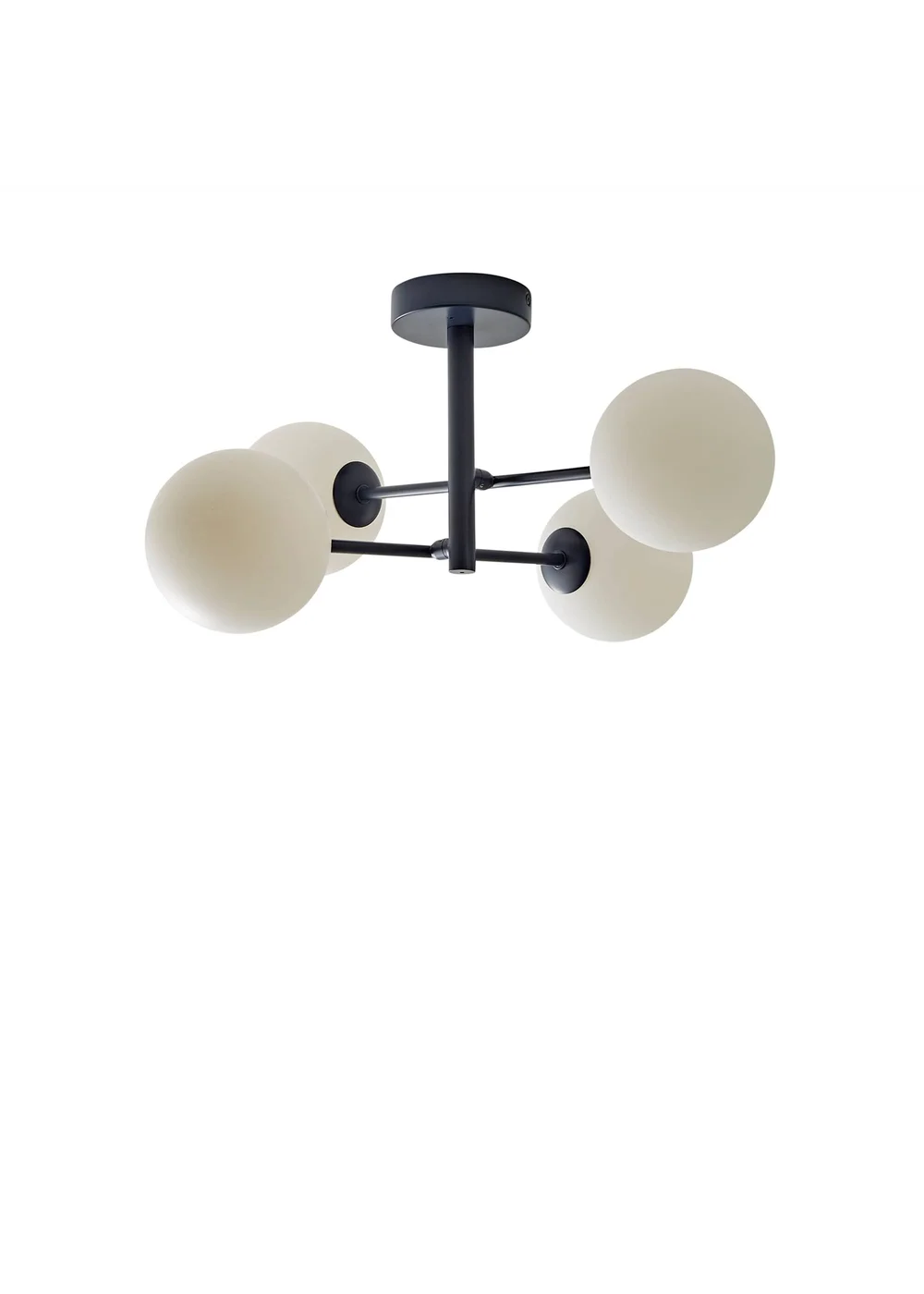 ValueLights Darla Navy 4 Way Bathroom Ceiling Light with Bulbs - One Size Image 2