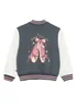 Cool Club Grey Zip-Up Glitter Printed Sweatshirt (3-7 yrs) - 4 Yrs Image 2