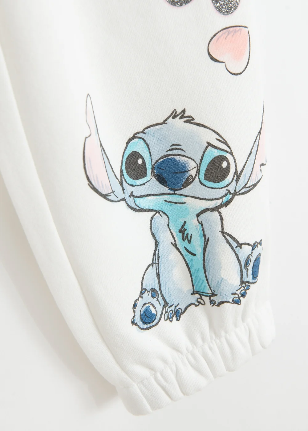 Cool Club White Lilo & Stitch Printed Joggers (3-7 yrs) - 7 Yrs Image 4
