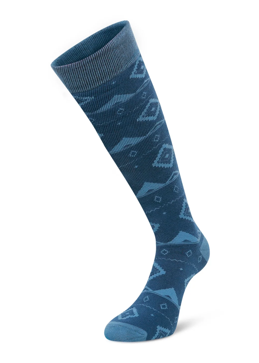 Dare2B Denim Printed Ski Wicking Socks - Size 6-8 Image 1