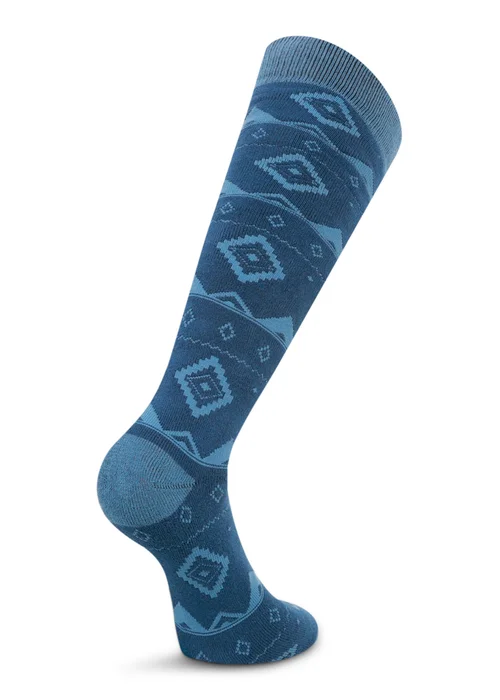 Dare2B Denim Printed Ski Wicking Socks - Size 6-8 Image 2