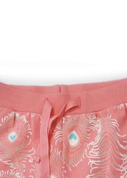 Lucy & Sam Pink Peacock Harem Jogger (6 Months to 6 Years) - 18 - 24 Months Image 3
