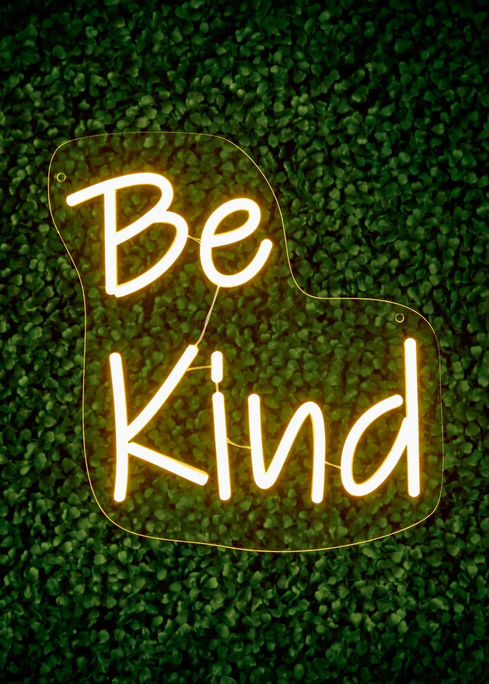 Premier Decorations LED Neon Be Kind Wall Sign - One Size Image 1