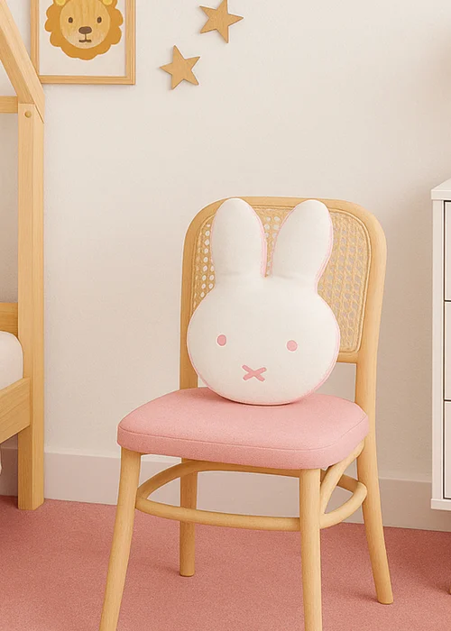 Miffy White Cushion - One Size Image 1