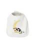Lucy & Sam Cream Cow Bib (Onesize) - One Size Image 1