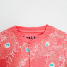 Lucy & Sam Pink Peacock Button Babygrow (0 to 24 Months) - 9 - 12 Months Image 3