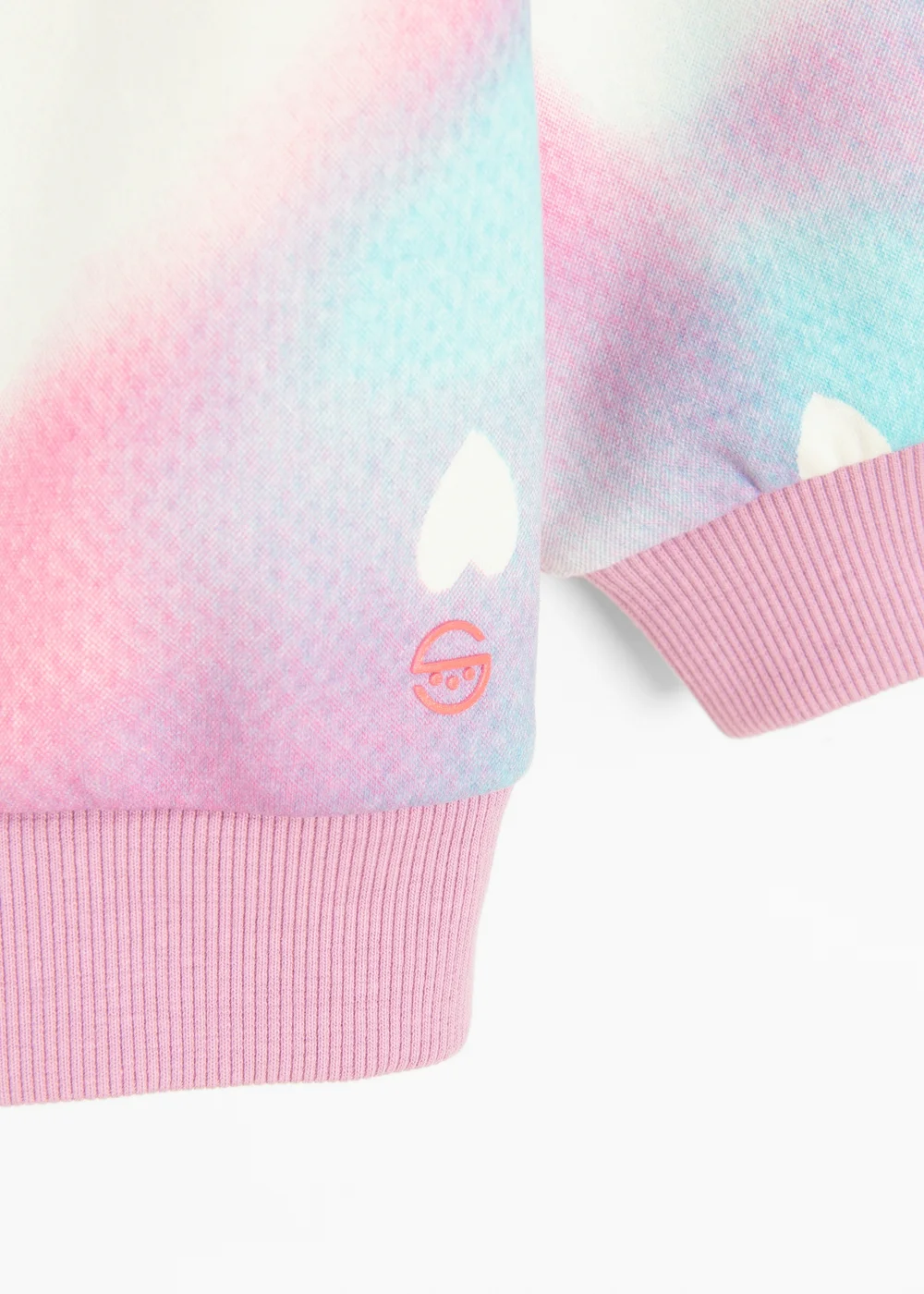 Cool Club Pink Printed Sweatshirt with Ribbed Neck & Cuffs (3-7 yrs) - 7 Yrs Image 2