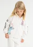 Cool Club White Lilo & Stitch Zip-Up Glitter Print Hoodie (3-7 yrs) - 6 Yrs Image 1