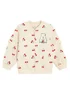 Cool Club Beige Printed Zip-Up Sweatshirt (2-24 mnths) - 2-3 Months Image 1