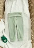Cool Club Green Ribbed Bodysuit & Trousers Outfit 2-Piece Set (0-9 mnths) - 2 - 6 months Image 4