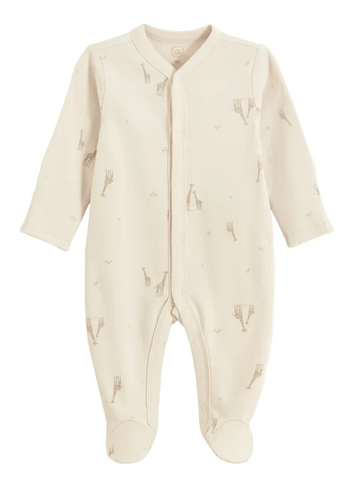 Cool Club Beige Printed Baby Gift 6-Piece Set (1-9 mnths) - 0 - 1 months Image 2