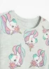 Cool Club Grey Printed Long Sleeve Dress (2-7 yrs) - 3 Yrs Image 2