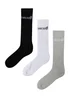 Dare2B Black/White Movement Crew Stretch Socks - Size 6-8 Image 1