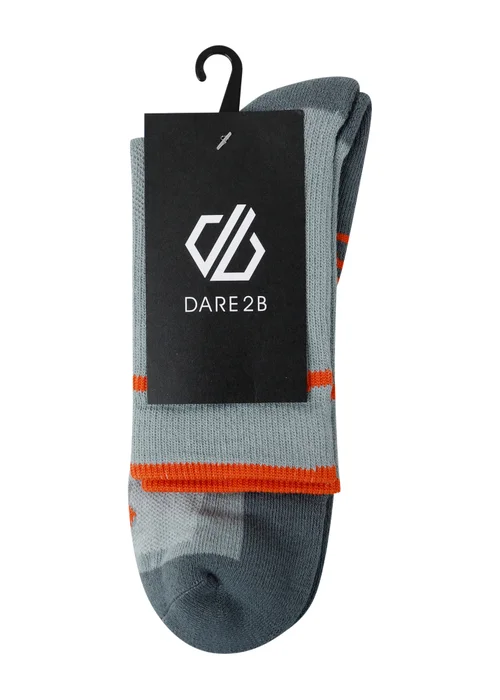 Dare2B Light Grey Endurance Walking Socks - Size 9-12 Image 3