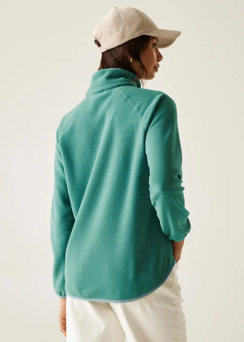 Regatta Forest Green Frankie Half Zip Lightweight Fleece - Size 14 Image 2