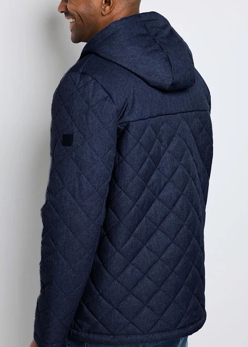 Cotton Traders Navy Guinness TM 1/2 Showerproof Padded Jacket - 3XL Image 2