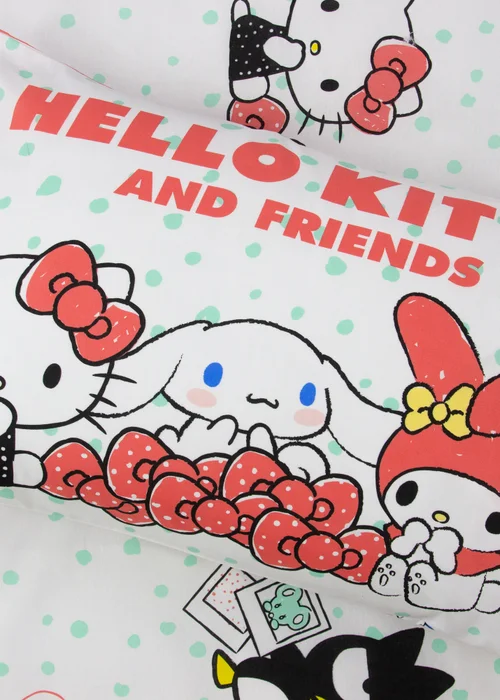 Hello Kitty Rare Pink Rotary Duvet Cover - Double Image 3
