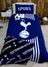 Tottenham Hotspur FC Blue Line Panel Duvet Cover - Single Image 1