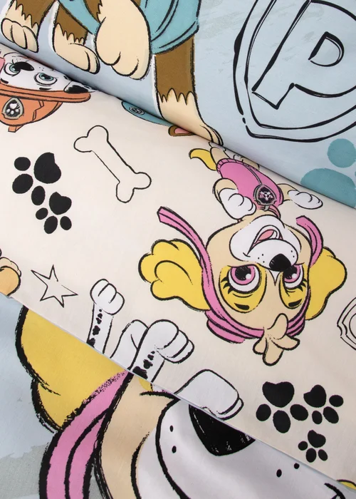 Paw Patrol Multicolour Sketchy Panel Duvet Cover - Single Image 3