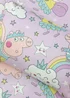 Peppa Bedtime Lilac Duvet Cover - Single Image 3