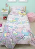 Peppa Bedtime Lilac Duvet Cover - Single Image 1