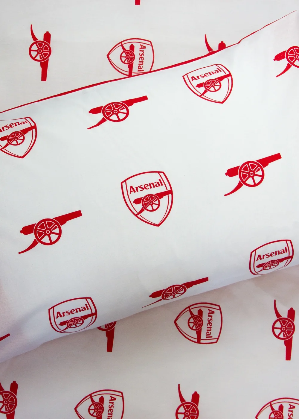 Arsenal Lightning Red Panel Duvet Cover - Single Image 5