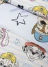 Paw Patrol Grey Sketchy Rotary Duvet Cover - Single Image 5