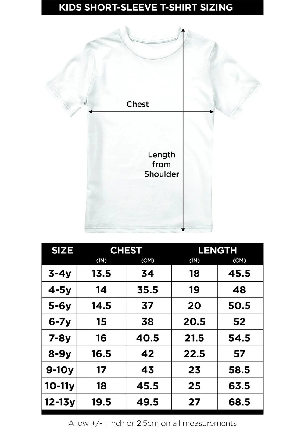 K-Pop Demon Hunters Kids Black/White Logo T-Shirt (3-13yrs) - 5-6 Yrs Image 5