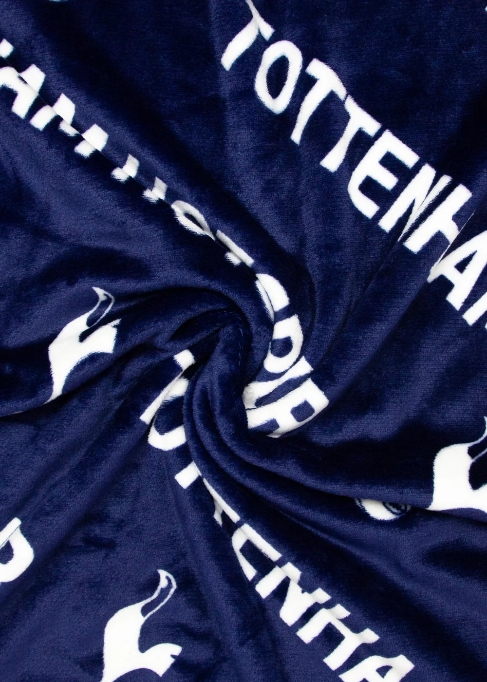 Tottenham Hotspur FC Line Blue Fleece Blanket - 100 x 150 Image 1