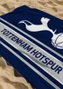 Tottenham Hotspur Blue Line Bath Towel - 75 X 150 Image 2