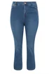 Yours Curve Mid Blue Bootcut Stretch Isla Jeans - 24/L30 Image 5