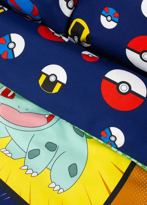 Pokemon Multicolour Retro Duvet Cover - Double Image 3
