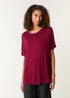 Blue Vanilla Red Stud Detail Round Neck T-shirt - Large/Extra Large Image 1