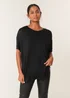 Blue Vanilla Black Stud Detail Round Neck T-shirt - Large/Extra Large Image 1