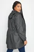 Yours Curve Dark Grey Lightweight Parka Jacket - 22-24 Image 3