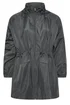 Yours Curve Dark Grey Lightweight Parka Jacket - 22-24 Image 5