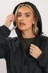 Yours Curve Black Lightweight Longline Parka Jacket - 16 Image 5
