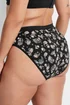 Yours Curve 5 Pack Natural Brown Paisley Print Briefs - 30-32 Image 3