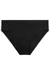Yours 5 Pack Curve Black High Leg Briefs - 34-36 Image 4