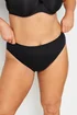 Yours 5 Pack Curve Black High Leg Briefs - 34-36 Image 2