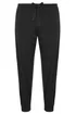 Yours Curve Black Cuffed Pyjama Bottoms - Size 30-32 Clothing Image 3